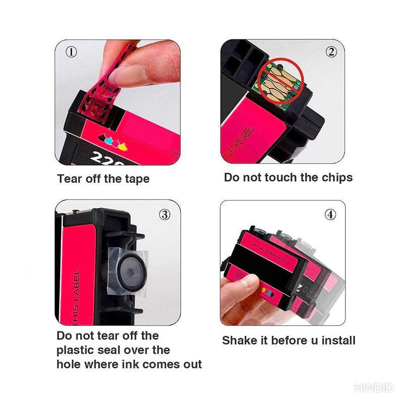 Printer Ink Cartridge Set