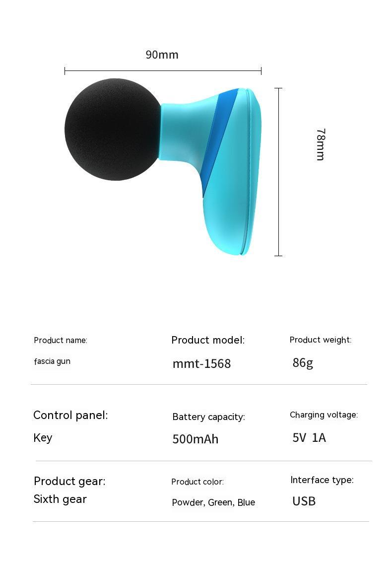 Mini Electric Handheld Back Massager