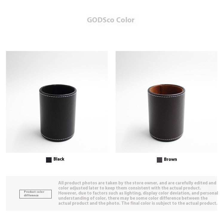 PU Leather Pen Holder