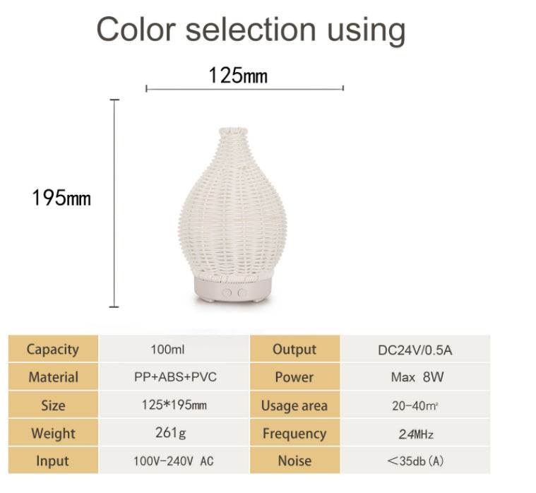 Household Ultrasonic Humidifier Diffuser