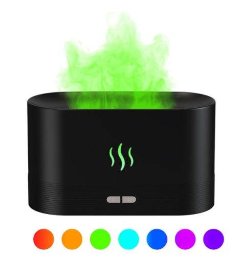 Aroma Diffuser With Flame Light