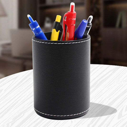 PU Leather Pen Holder
