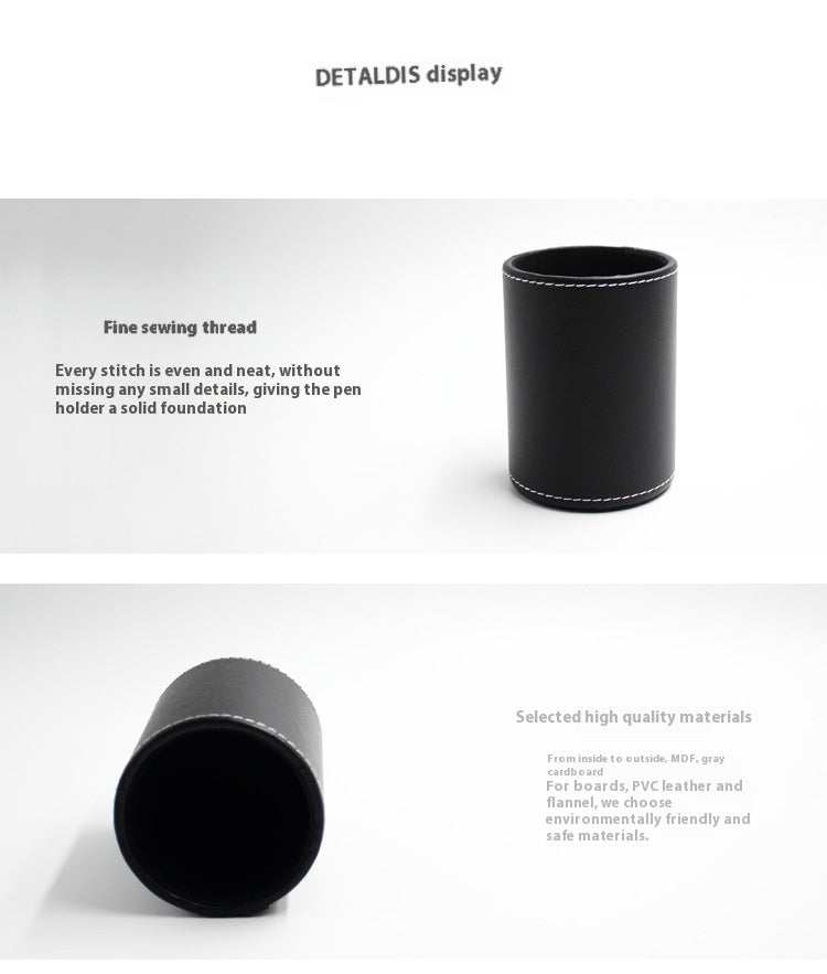 PU Leather Pen Holder