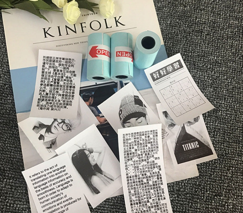 Portable Thermal Printer Paper