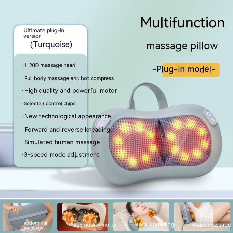 Multifunctional Rechargeable Cushion Massager