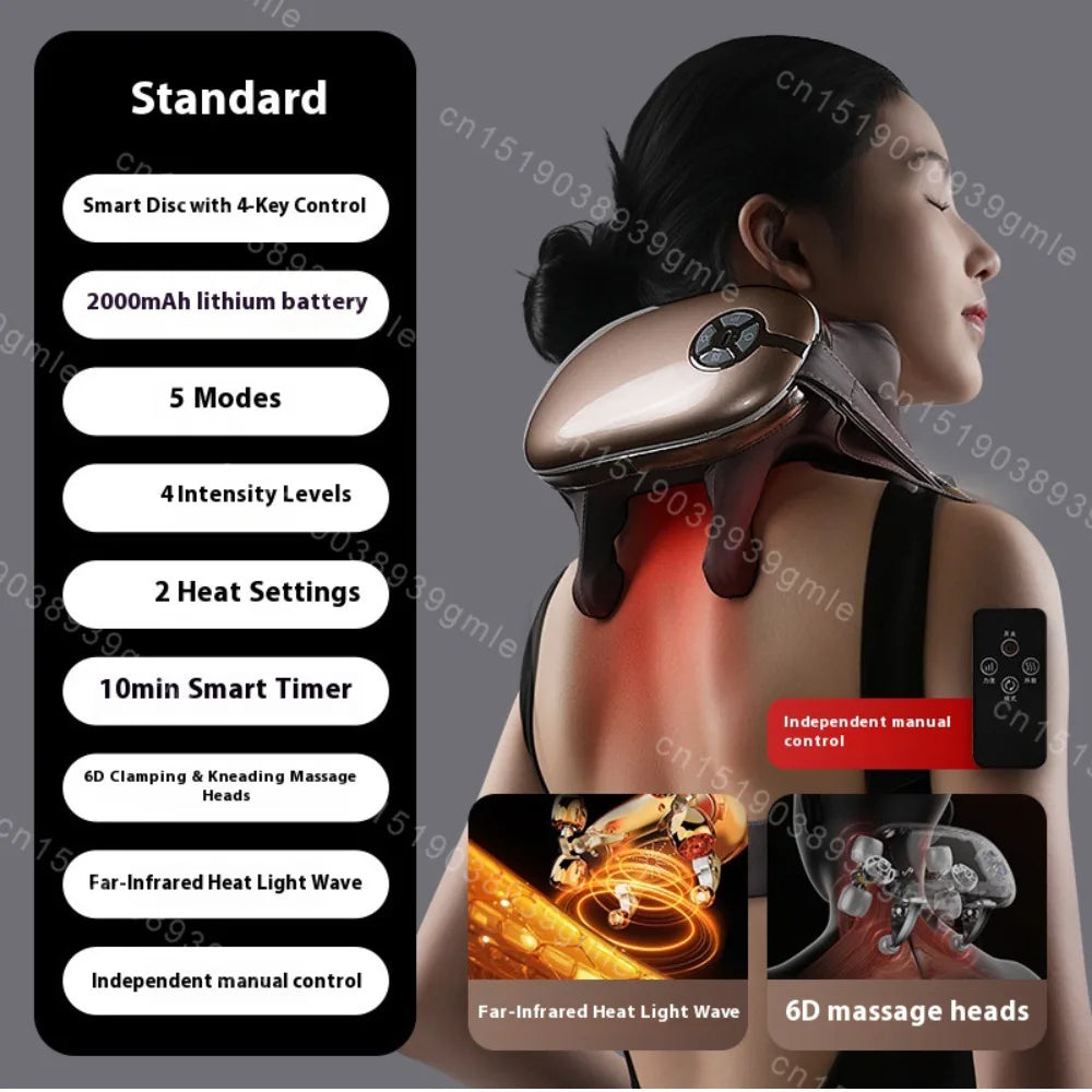 Intelligent Voice Neck Shoulder Massager