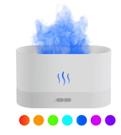 Aroma Diffuser With Flame Light