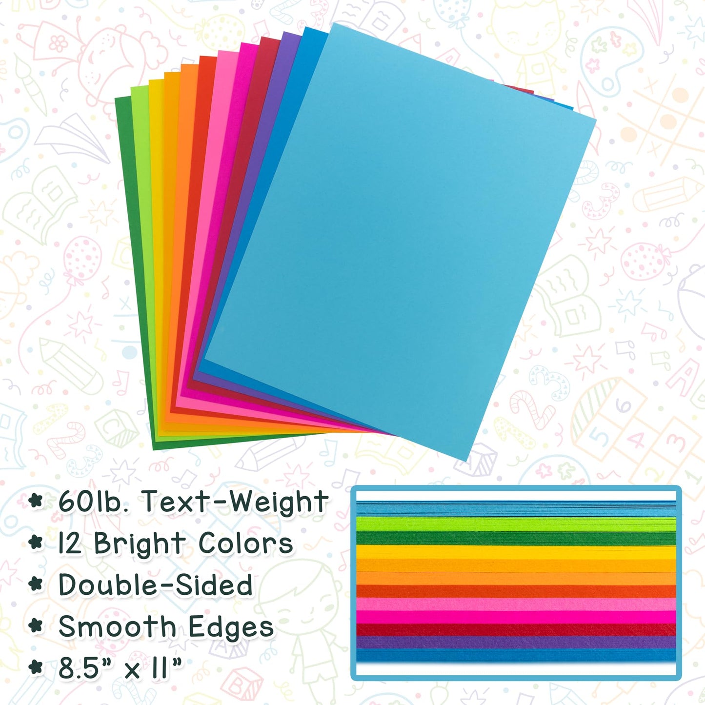 Hygloss Light Colored Paper