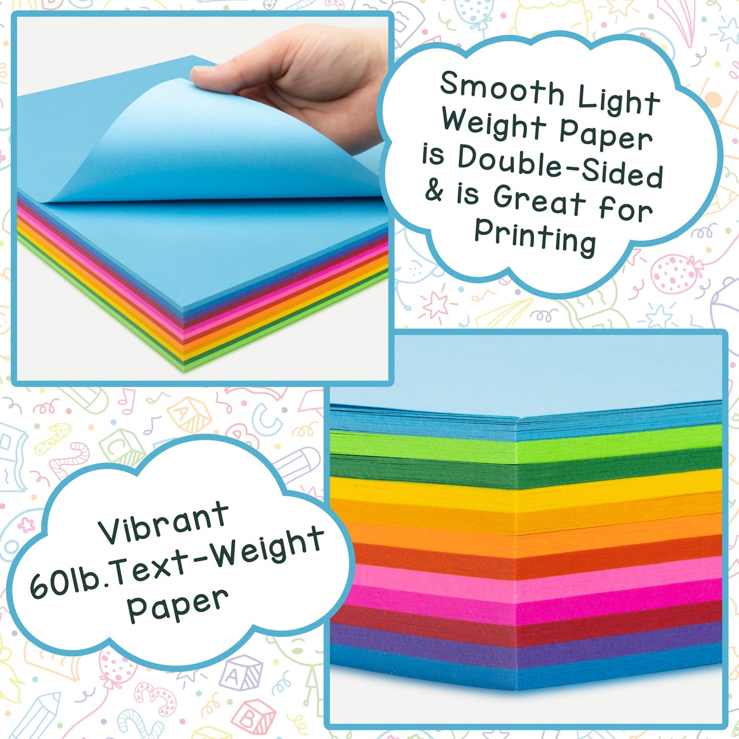 Hygloss Light Colored Paper