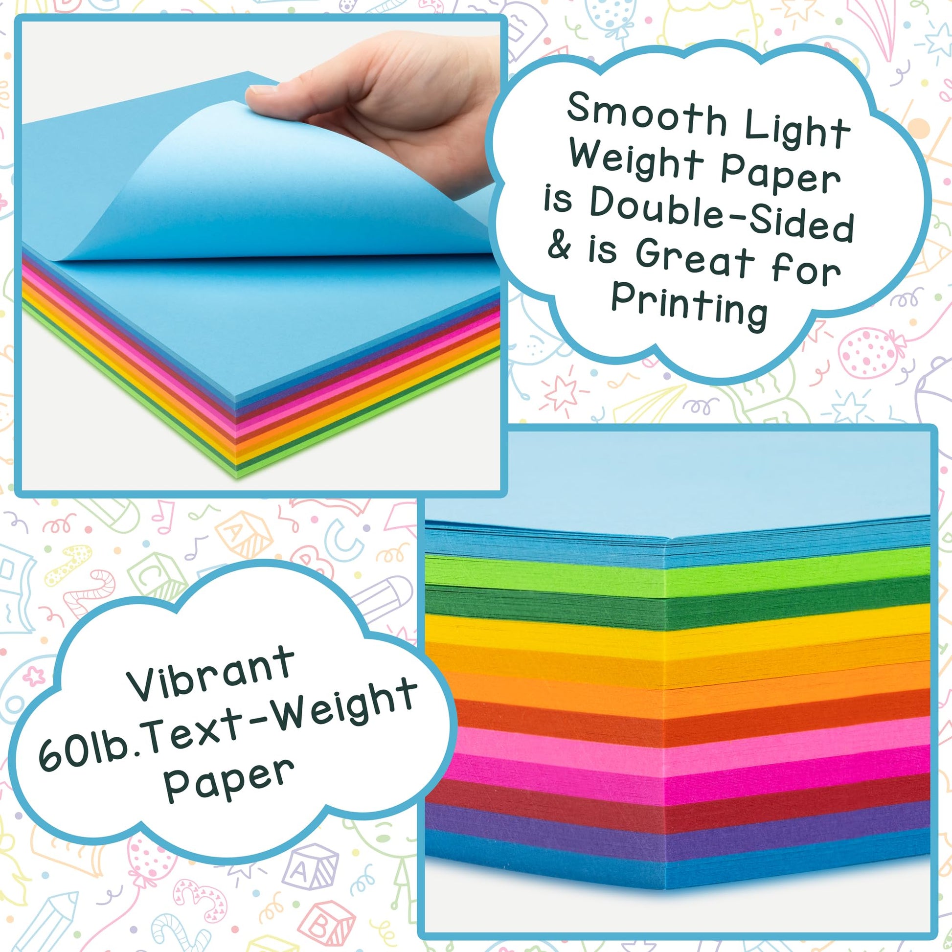 Hygloss Light Colored Paper