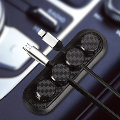 Magnetic Cable Clip Organizer Set