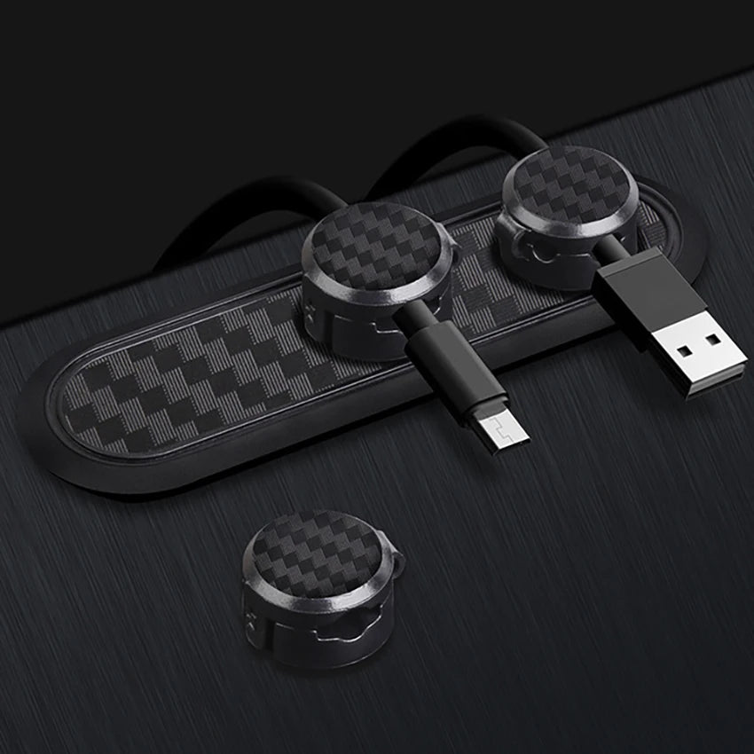Magnetic Cable Clip Organizer Set