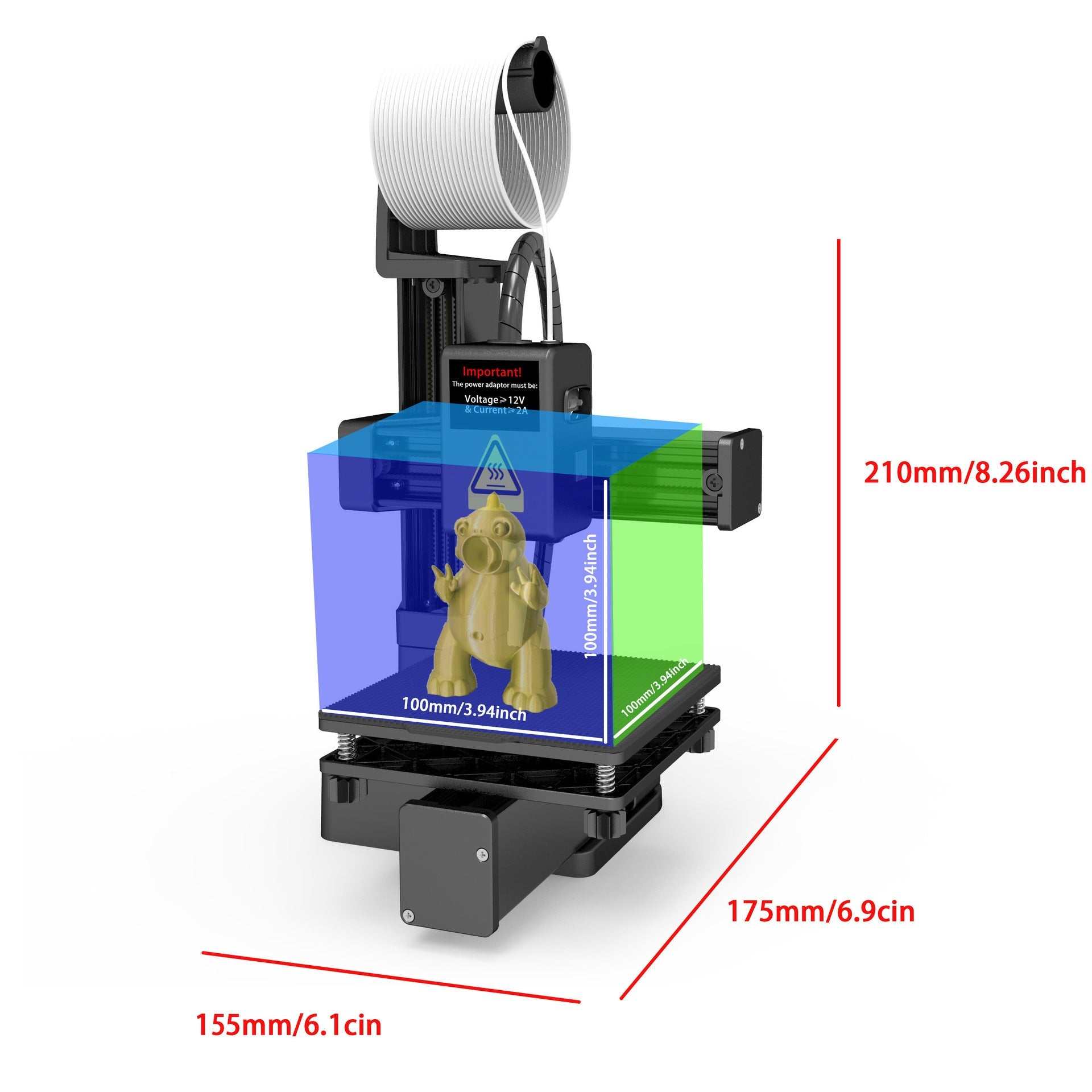 Easy Thread 3D Printer