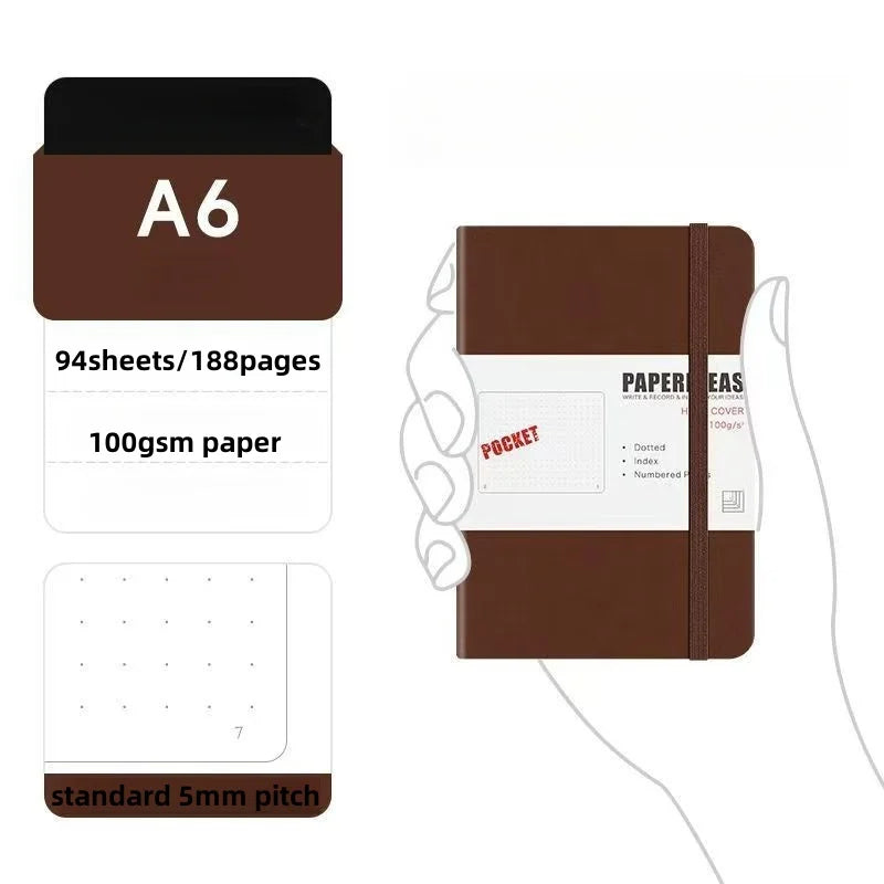 A6 Dotted Pocket Notebook