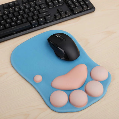Cat Paw Wrist Support Mouse Pad