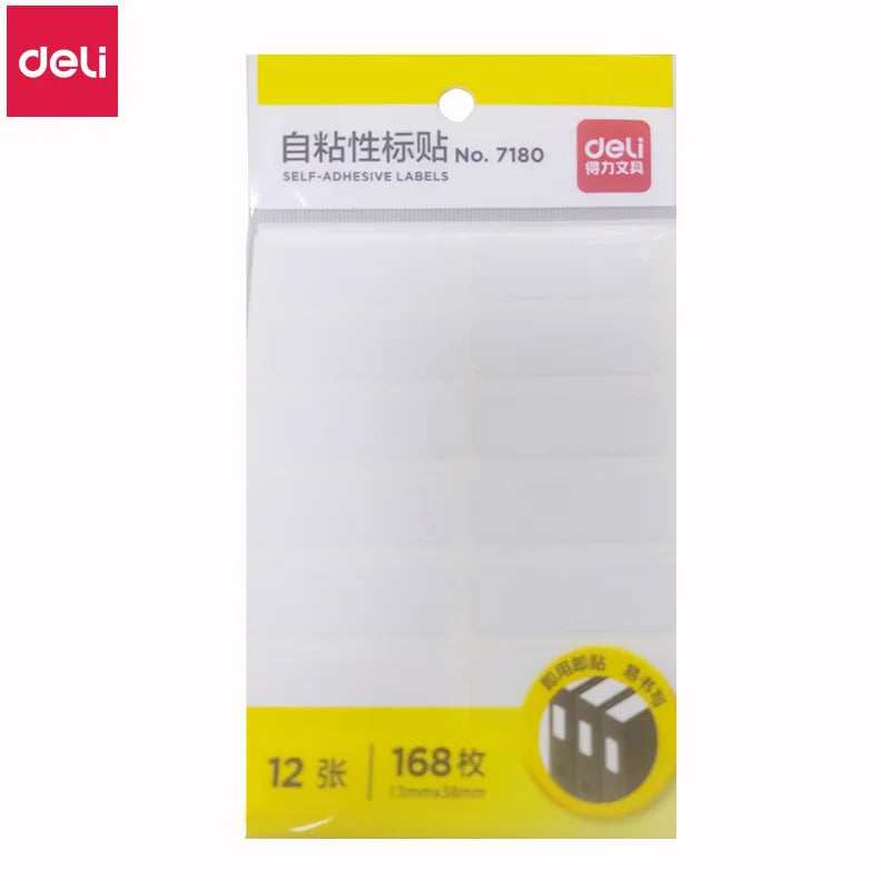 168PCS Waterproof Blank Labels
