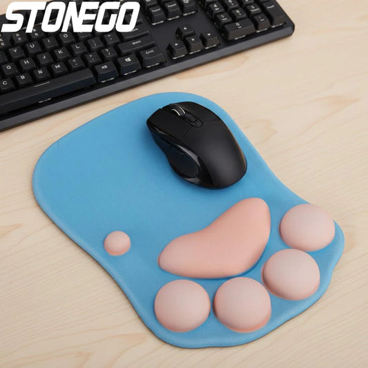 Cat Paw Wrist Support Mouse Pad