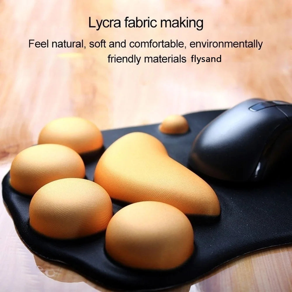 Cat Paw Wrist Support Mouse Pad