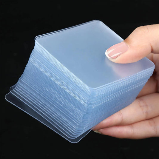 10PCS Nano Double-Sided Adhesive Pads – Transparent Reusable Sticky Tape Squares