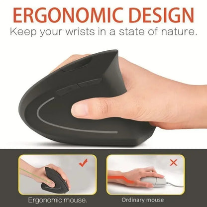 Wireless Vertical Ergonomic Mouse