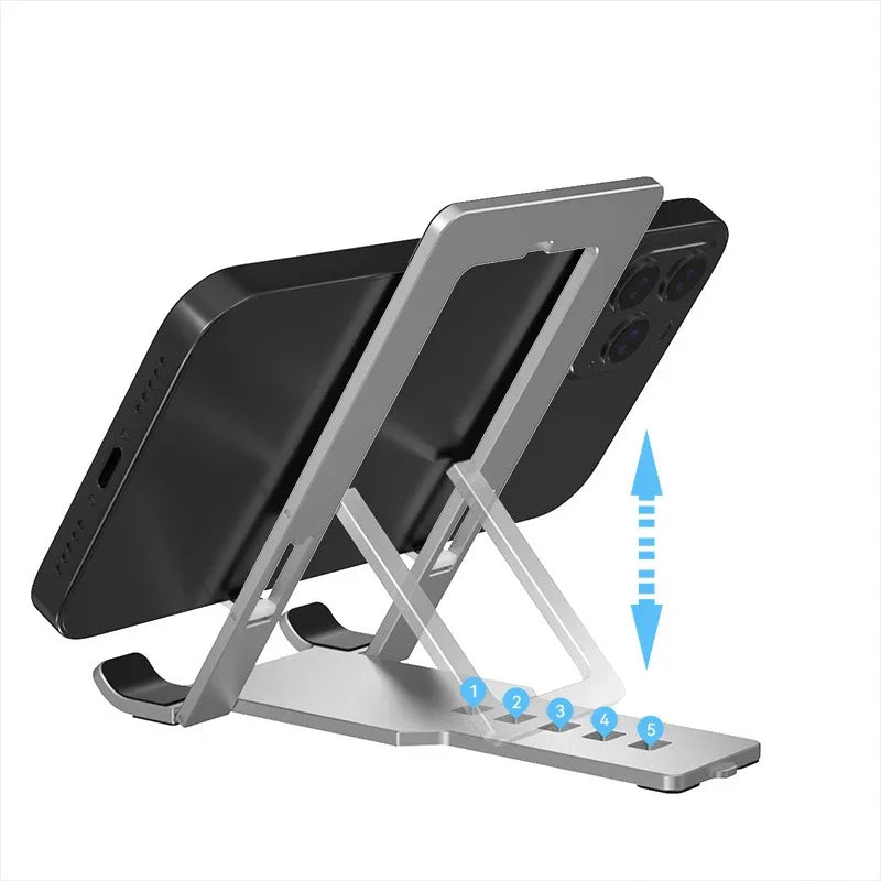 Adjustable Aluminum Phone & Tablet Stand