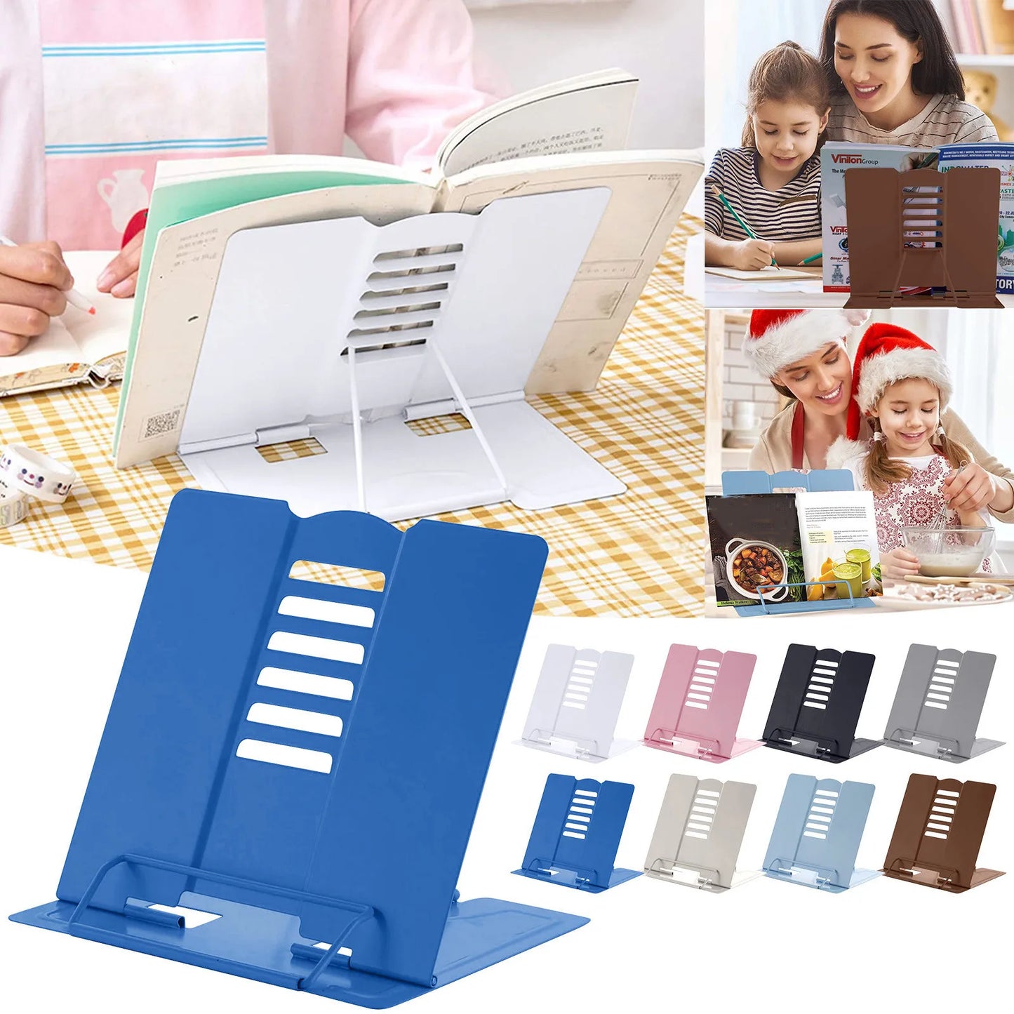 Adjustable Metal Book Reading Stand