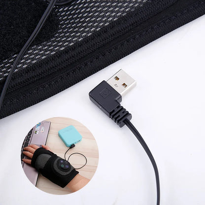 Smart Wrist Massager with Heat & Air Compression – Vibration Support Brace