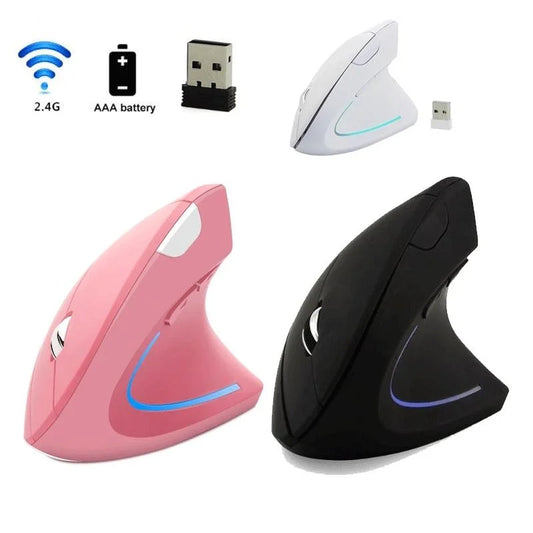 Wireless Vertical Ergonomic Mouse