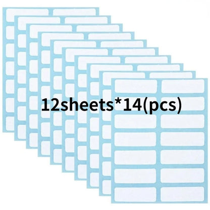 168PCS Waterproof Blank Labels