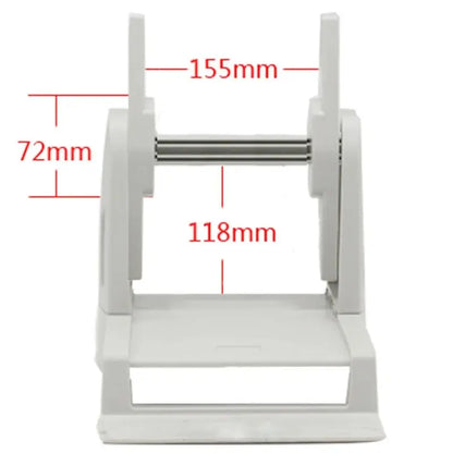 2-in-1 External Label Paper Holder for Thermal Printers
