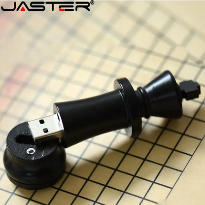 Wooden Chess USB Flash Drive