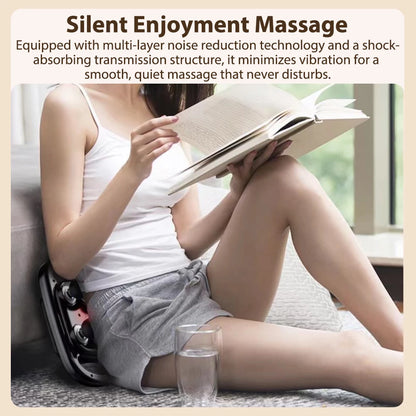 Six-Head Deep Tissue Massage Gun – 9 Modes & Multi-Speed Percussion Therapy
