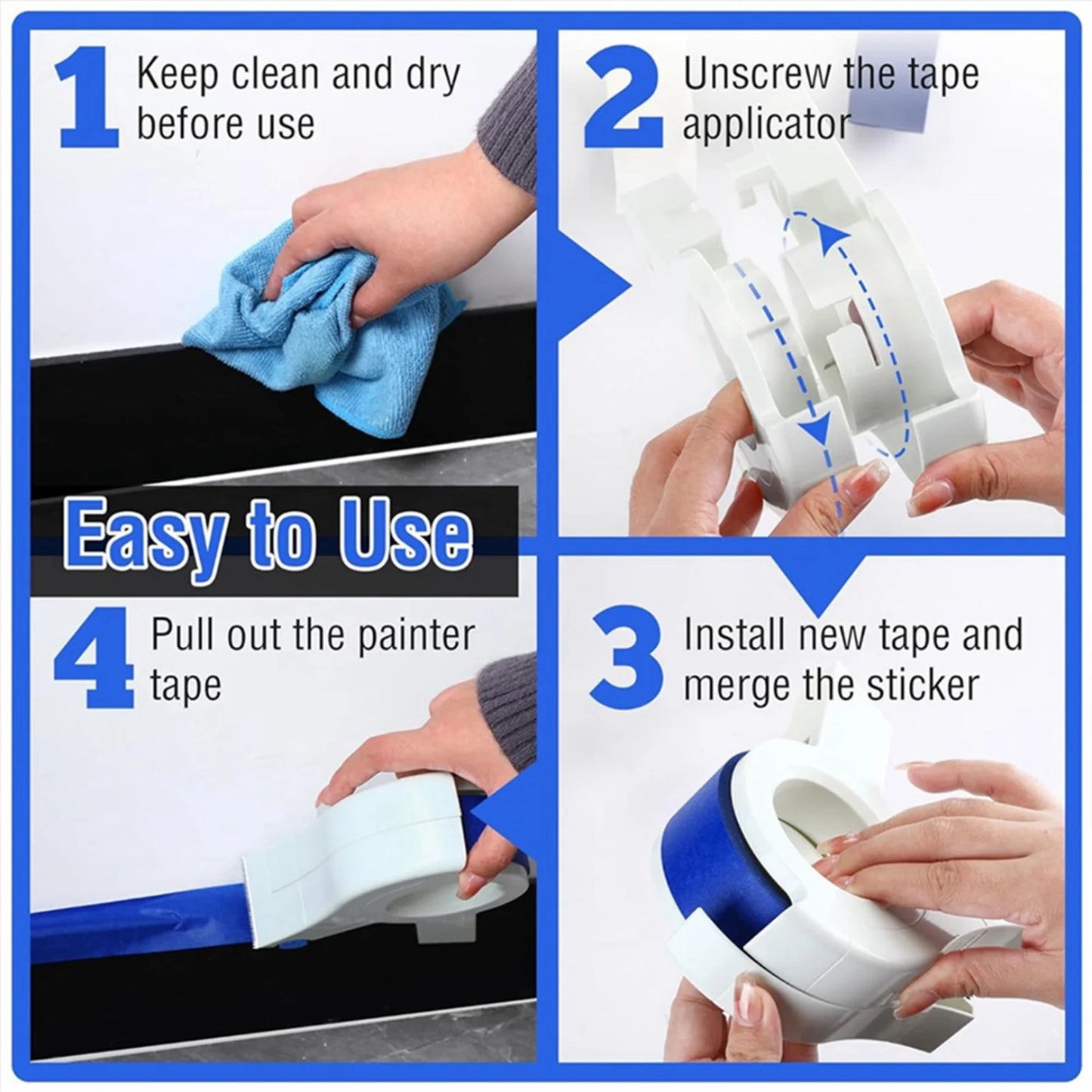 Tape Dispenser Applicator