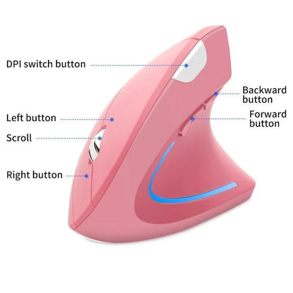 Wireless Vertical Ergonomic Mouse