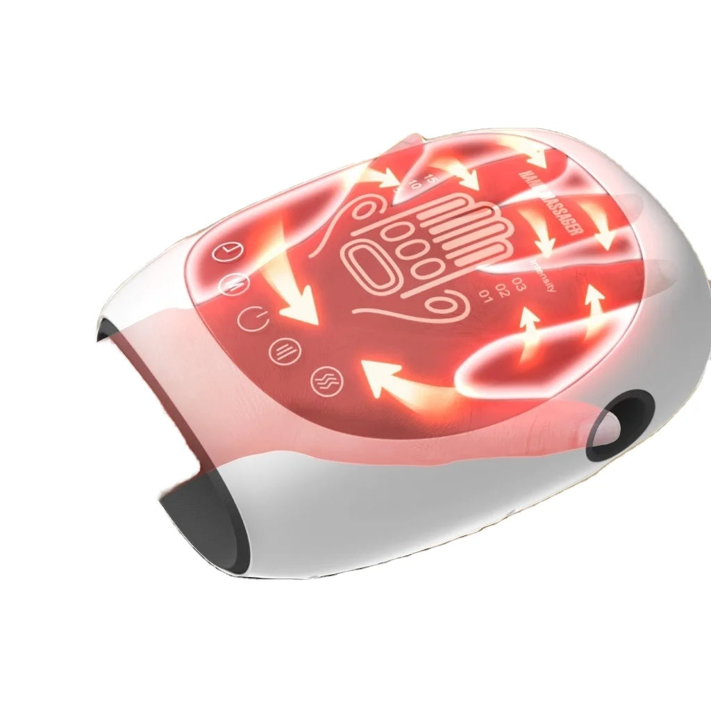 Electric Hand Massager with Heat & Air Compression – Palm & Finger Pain Relief