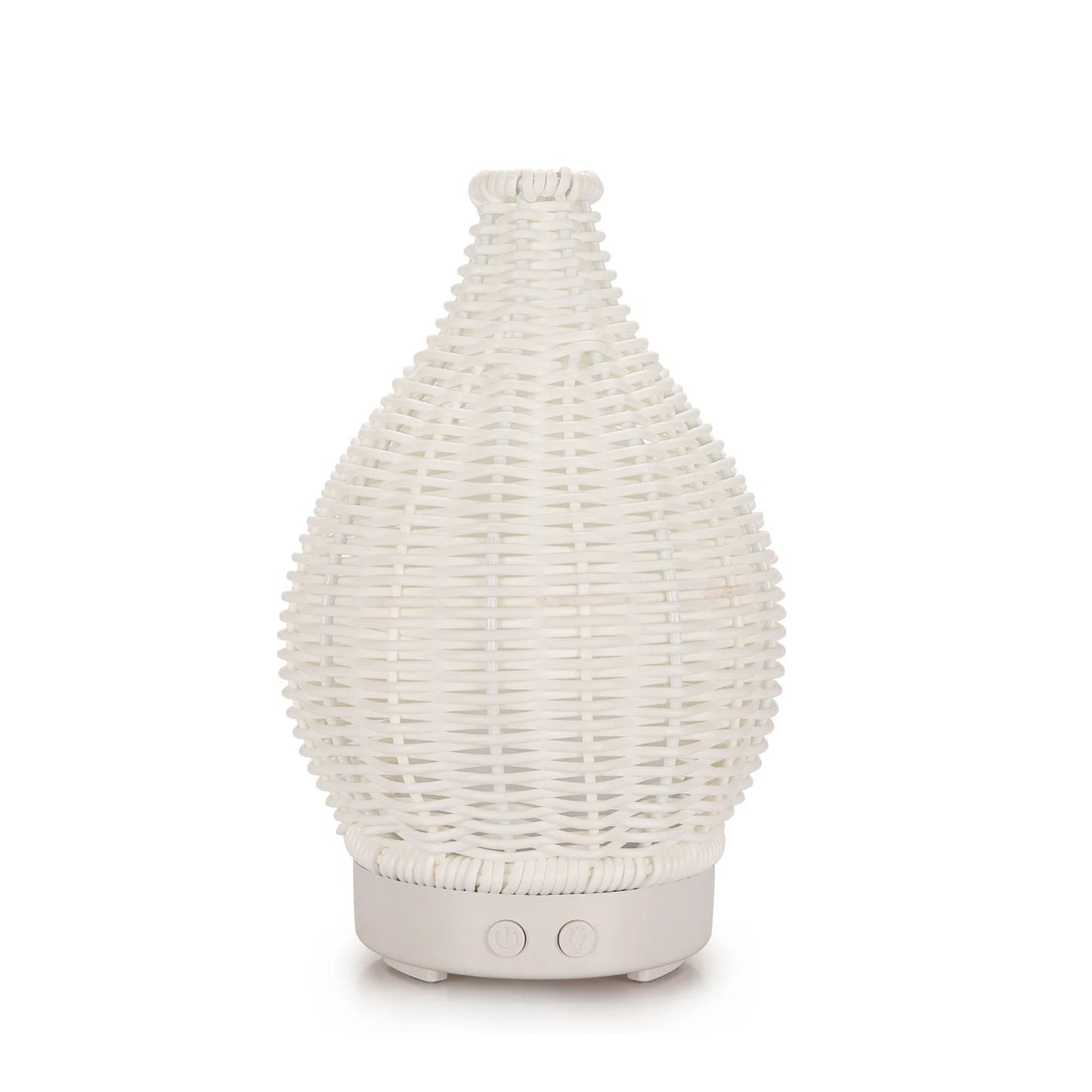 Wood Weave Mini Ultrasonic Humidifier & Essential Oil Diffuser – USB Night Light