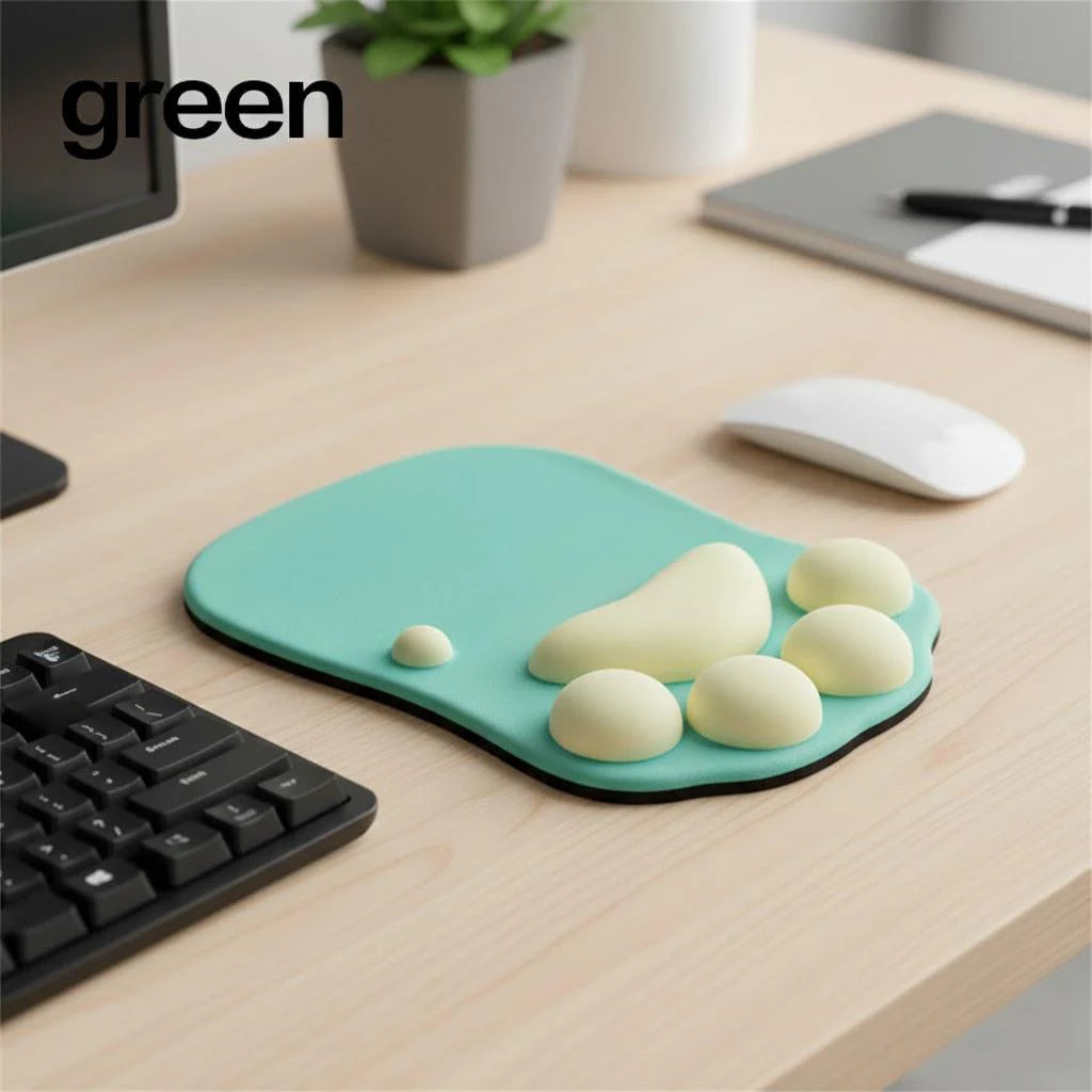 Cat Paw Wrist Support Mouse Pad