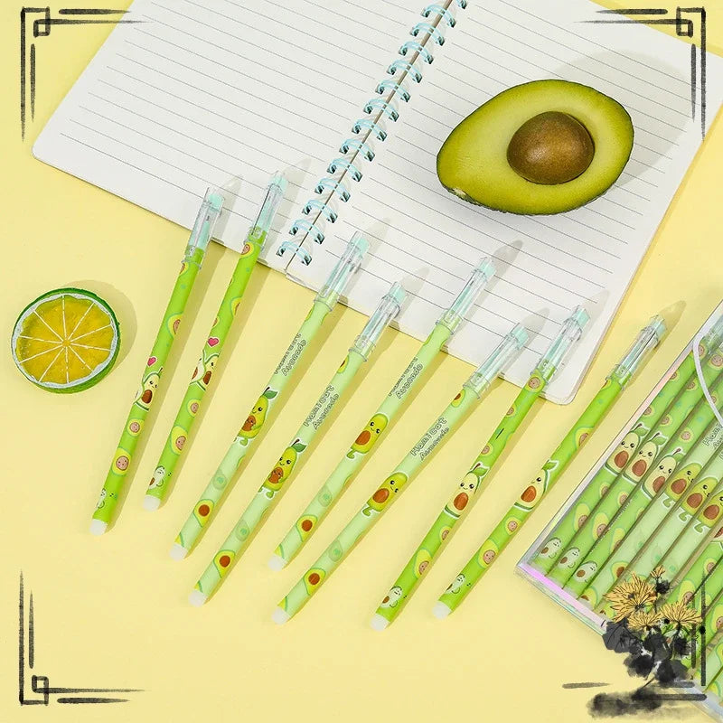 Cartoon Avocado Gel Pen