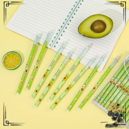 Cartoon Avocado Gel Pen