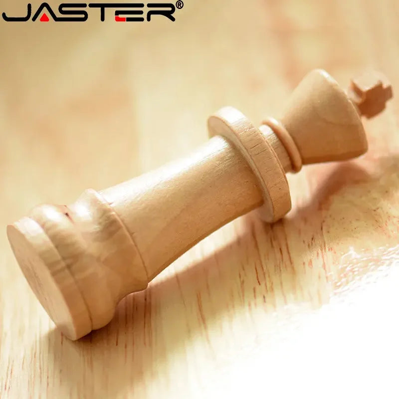 Wooden Chess USB Flash Drive